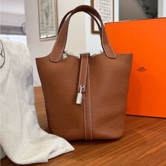 Hermes Handbags - Pre-owned picotin 18 gold/phw (SOLD)